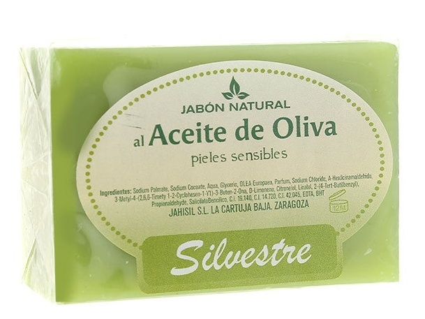Silvestre Jabón Natural Aceite de Oliva Pieles Sensibles 100 gr