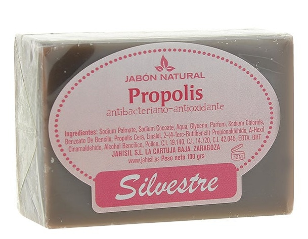 Silvestre Jabón Natural Propolis Antioxidante 100 gr