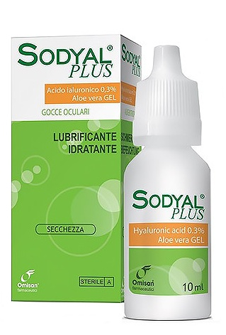 Sodyal Gocce Plus Aloe Vera Gotas Oculares 10 ml