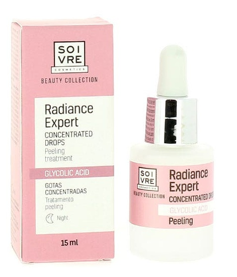 Soivre Gotas Ácido Glicólico Peeling Radiance Expert Cosmetics 15 ml