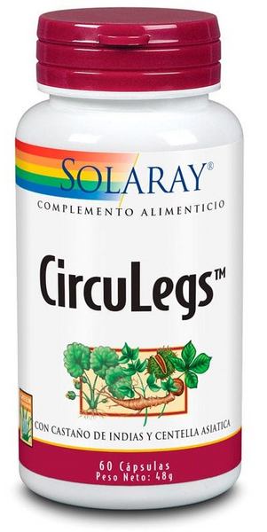 Solaray CircuLegs Circulación Piernas 60 Cápsulas