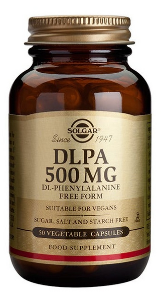Solgar DLPA 500mg 50 comprimidos