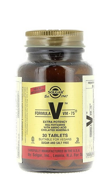 Solgar FORMULA VM-75 30 comprimidos