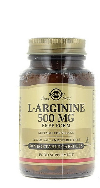 Solgar L-ARGININA 500 mg. 50 comprimidos