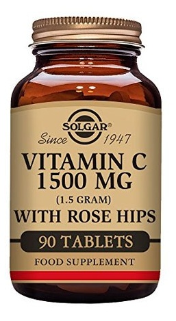 Solgar Vitamin C con Escaramujo 1500 mg 90 Comprimidos