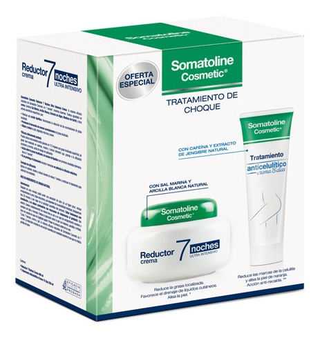 Somatoline Reductor 7 Noches Crema 400 ml + Crema Termoactiva 250 ml