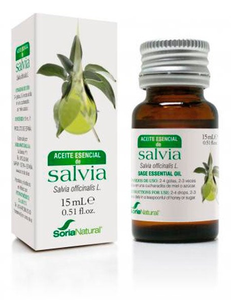 Soria Natural Aceite Esencial de Salvia 15 ml