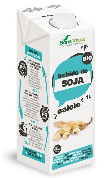 Soria Natural Bebida de Soja Ecológica 1 L