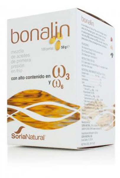 Soria Natural Bonalin 100 Perlas de 740 mg