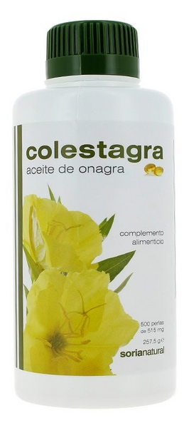 Soria Natural Colestagra Aceite de Onagra 500 Perlas