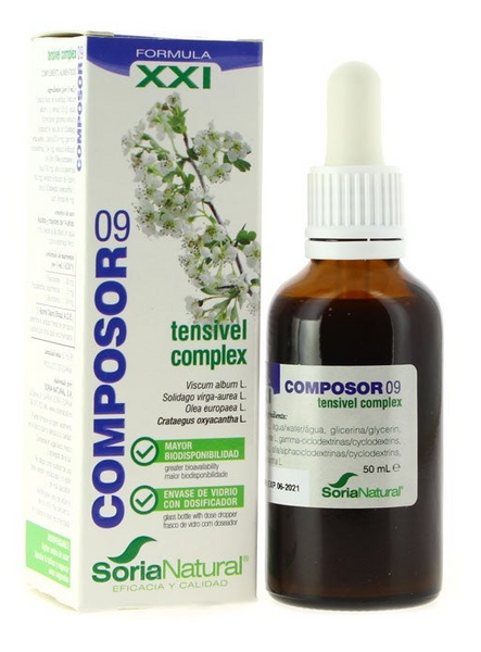Soria Natural Composor Fórmula SXXI 9 Tensivel Complex 50 ml