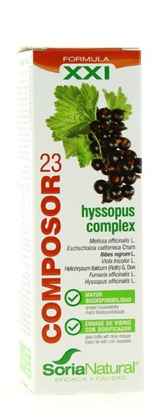 Soria Natural Composor Fórmula XXI 23 Hyssopus Complex 50 ml