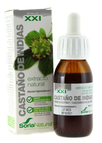 Soria Natural Extracto Castaño de Indias Fórmula SXXI 50 ml