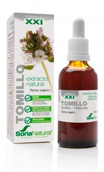 Soria Natural Extracto de Tomillo con Ciclodextrinas SXXI 50 ml