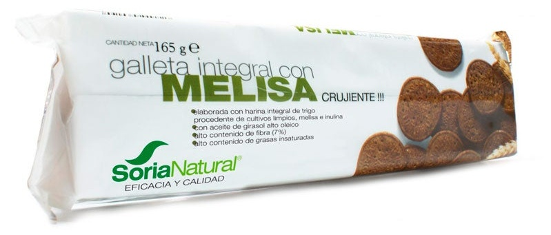 Soria Natural Galletas con Melisa 165 gr
