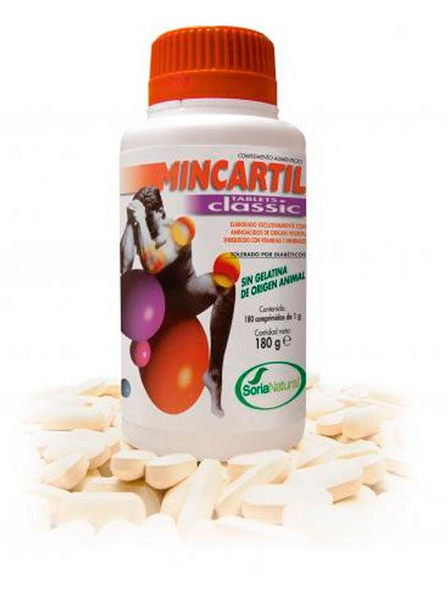 Soria Natural Mincartil 180 Comprimidos de 1 gr