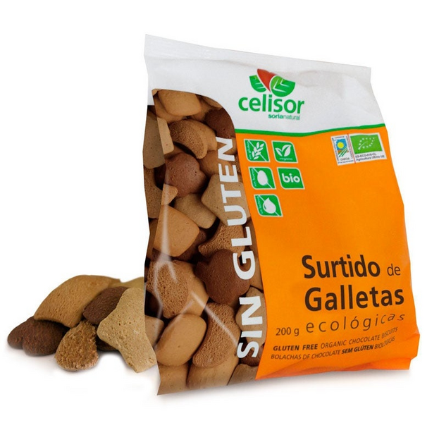 Soria Natural Surtido de Galletas Sin Gluten Bio 200 gr