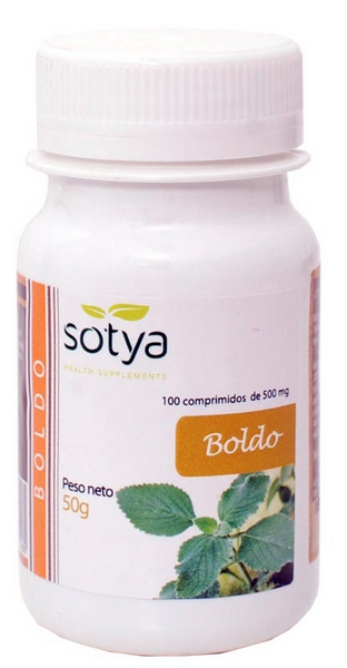 Sotya Boldo 500 mg 100 Comprimidos