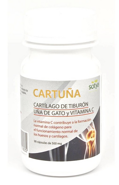 Sotya Cartuña Cartílago y Uña de Gato 50 mg 90 Cápsulas