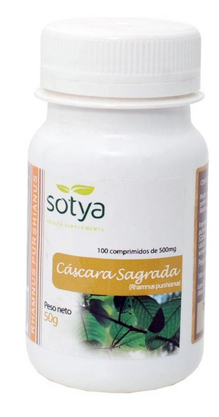 Sotya Cáscara Sagrada 500 mg 100 Comprimidos
