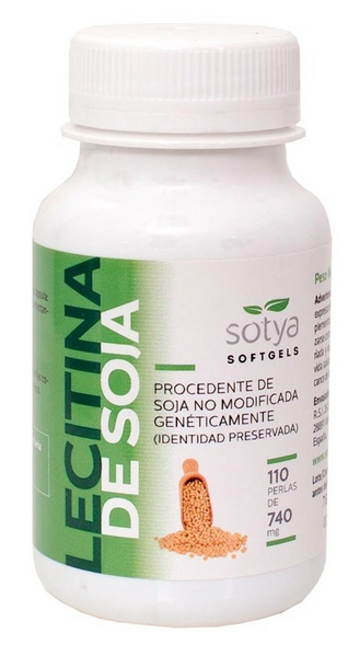 Sotya Lecitina de Soja 500 mg 110 Cápsulas