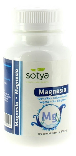 Sotya Magnesio Marino 600 mg 100 Comprimidos