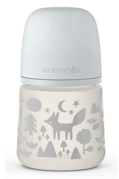 Suavinex Biberón SX Pro Flujo Lento Fox Gris 150 ml