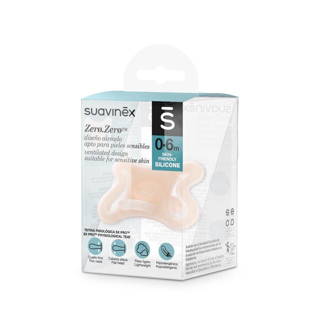 Suavinex Chupete Silicona Fisiológico SX Pro Zero 0-6 meses