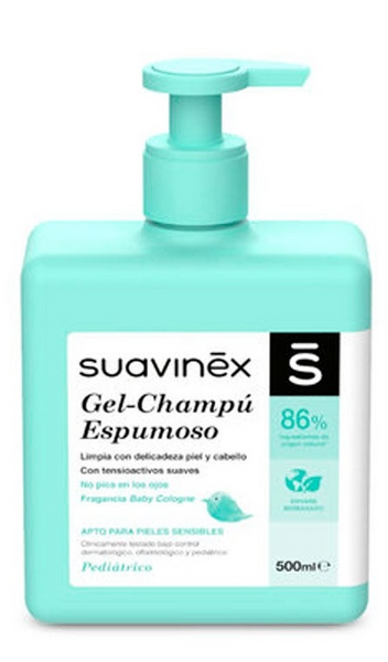 Suavinex Gel Champú Espumoso Pediátrico 500 ml