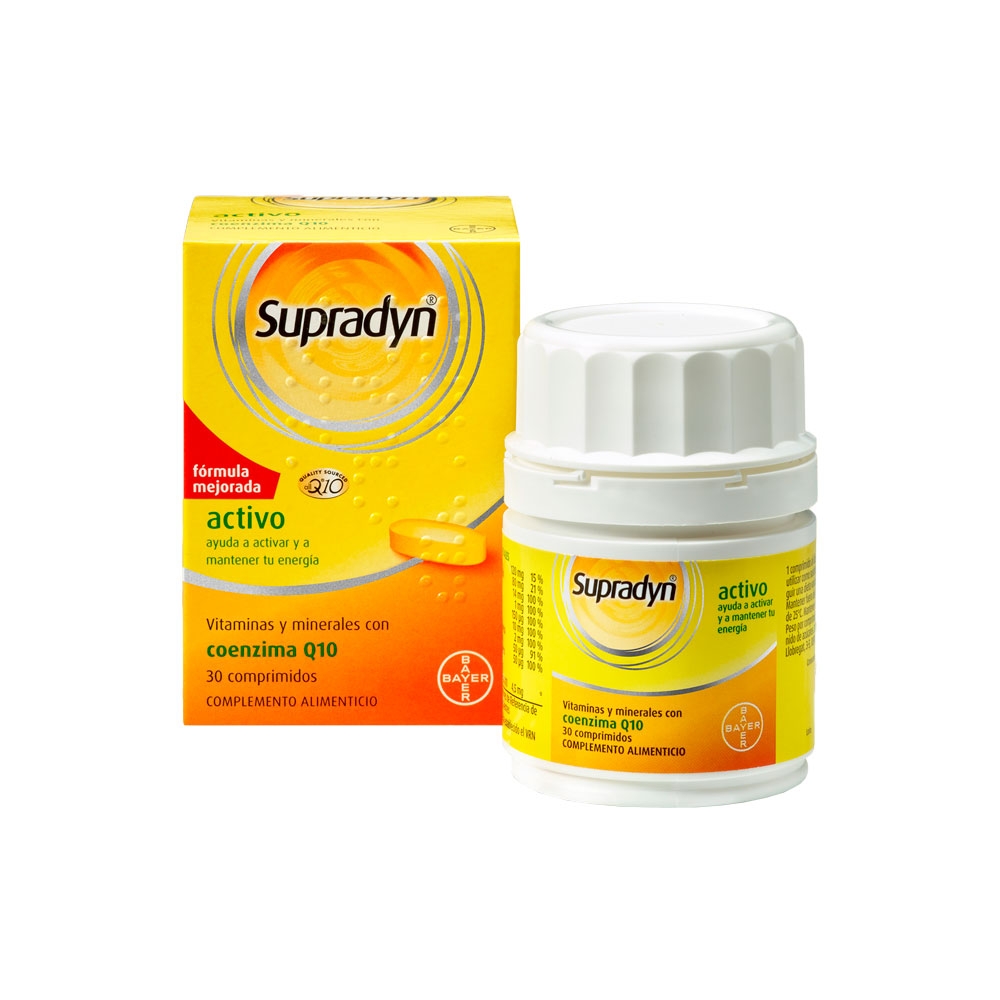 Supradyn Activo con Coenzima Q10 30 comprimidos