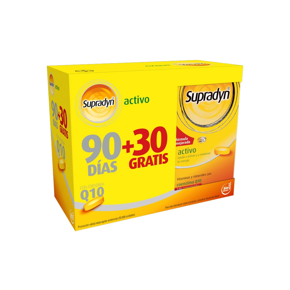 Supradyn Activo Pack 90+30 unidades