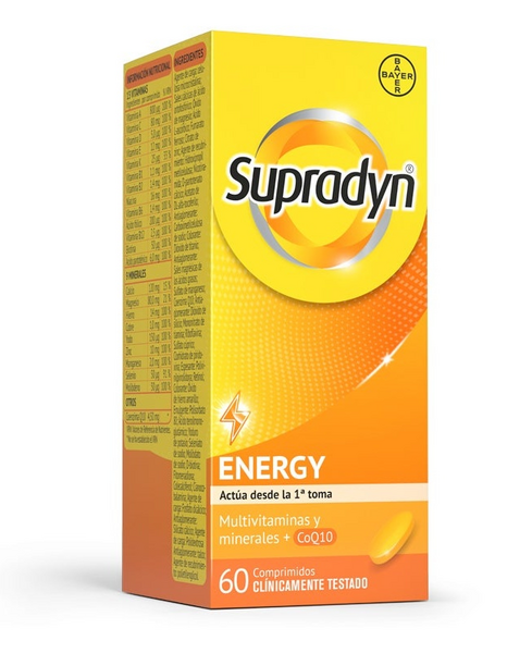 Supradyn Activo Vitaminas y Energía 60 Comprimidos