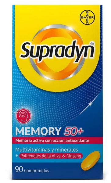 Supradyn Memory 50+ 90 Comprimidos Recubiertos