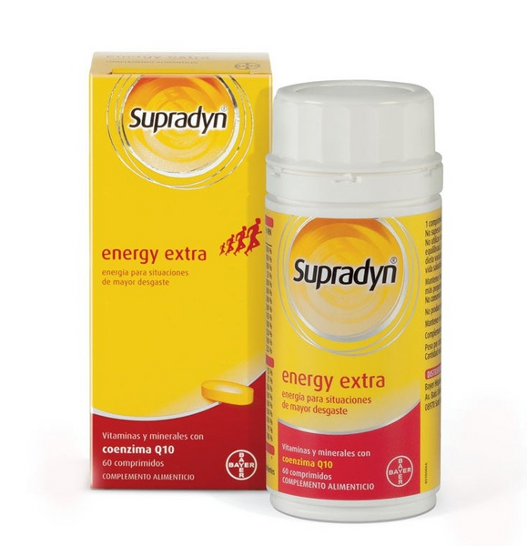 Supradyn Vitaminas y Energía Energy Extra Deporte 60 Comprimidos
