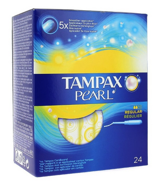 Tampax Pearl Regular 24 Uds