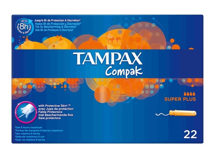 Tampax Tampones Compak Superplus 22 uds