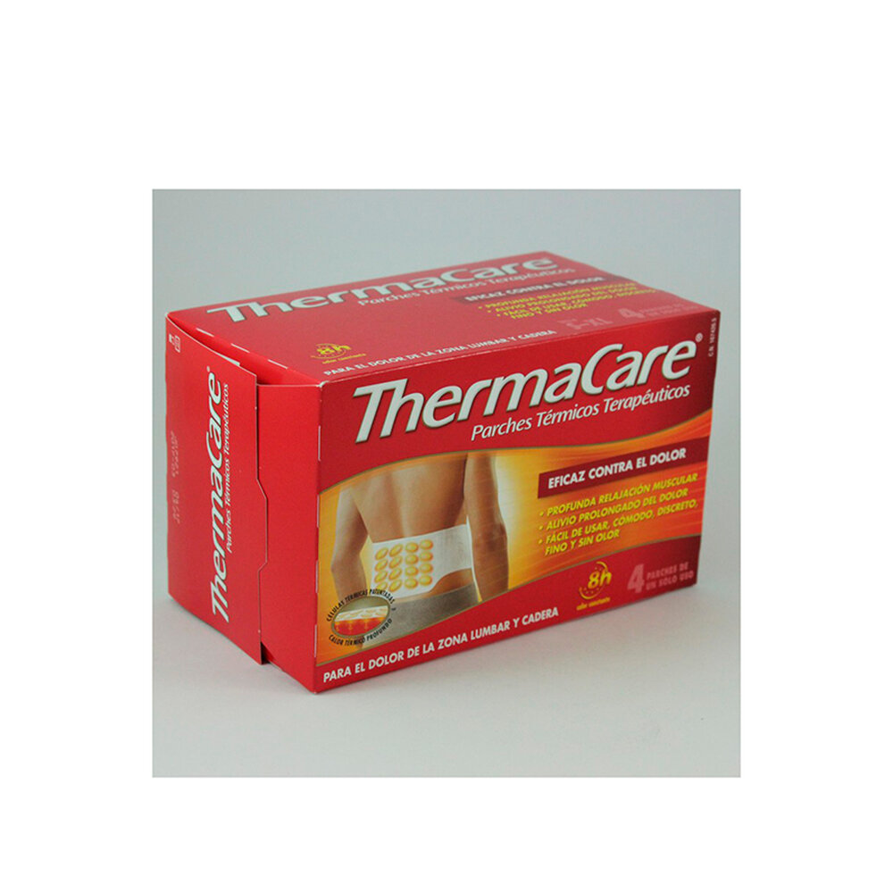 Thermacare Lumbar y Cadera 4 parches