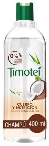 Timotei Champú Coco y Aloe Vera 400 ml