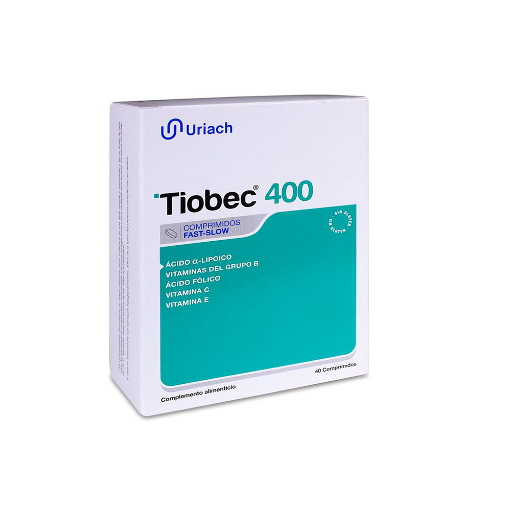 Tiobec 400 40 comprimidos