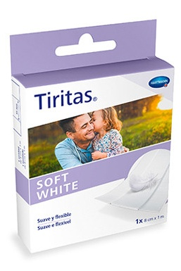 Tiritas Sensitive Elastic 1m x 8cm 1 ud