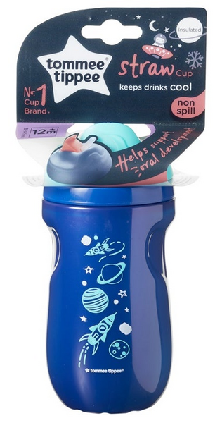 Tommee Tippee Explora Straw Cup Chico Color Azul +12m 260 ml