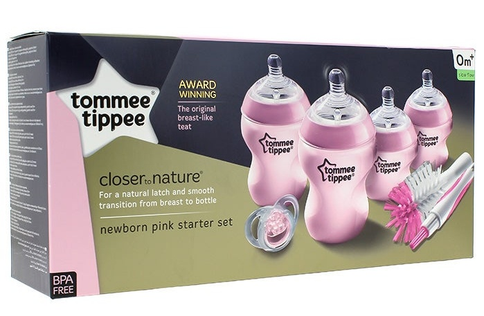 Tommee Tippee Kit Recién Nacido Closer To Nature Rosa