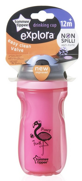 Tommee Tippee Taza Active Drinking +12m Rosa 260 ml