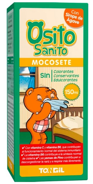 Tongil Jarabe Osito Sanito Mocosete 150 ml