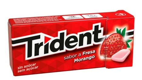 Trident Chicles Fresh Fresa