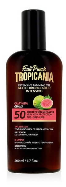 Tropicania Aceite Solar Guayaba SPF50 200 ml