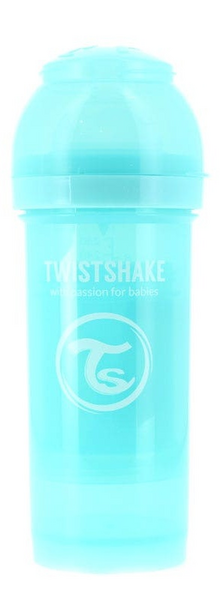 Twistshake Biberón Anticólico 260ml Pastel Azul