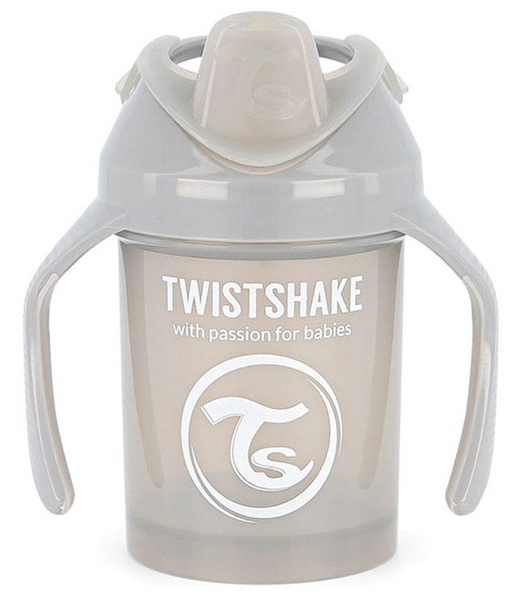 Twistshake Taza Aprendizaje +4m 230 ml Gris