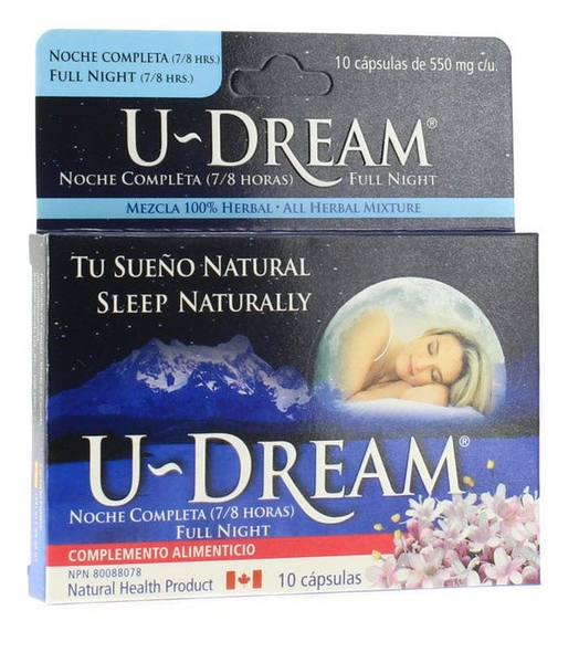 U-Dream Noche Completa 10 Cápsulas