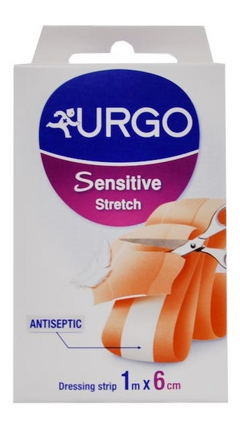 Urgo Sensitive Strech Banda 1 M x 6 CM